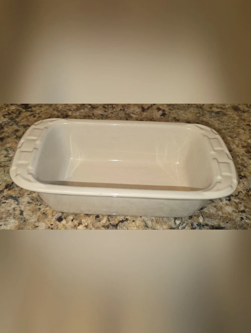 VTG EUC Longaberger Woven Traditions Mini Loaf Pan 8